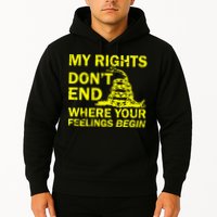 Rights Don't End Where Feelings Begin Hoodie