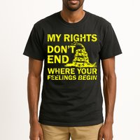 Rights Don't End Where Feelings Begin Tall T-Shirt