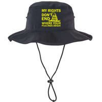 Rights Don't End Where Feelings Begin Bucket Hat
