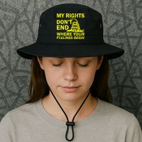Rights Don't End Where Feelings Begin Bucket Hat