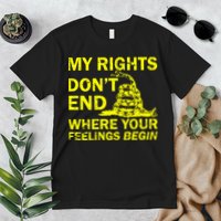 Rights Don't End Where Feelings Begin Premium T-Shirt