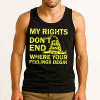 Rights Don't End Where Feelings Begin Tank Top