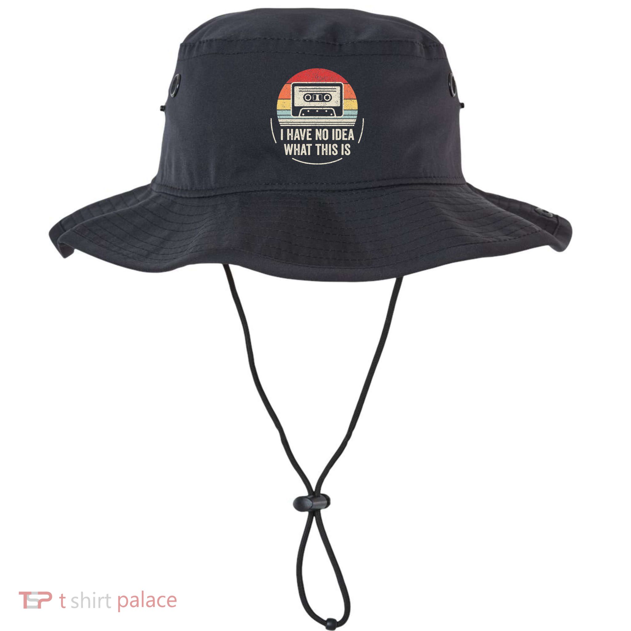 Retro I Have No Idea What This Is Kids Funny Cassette Bucket Hat