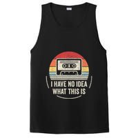 Retro I Have No Idea What This Is Kids Funny Cassette PosiCharge Competitor Tank
