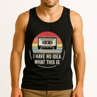 Retro I Have No Idea What This Is Kids Funny Cassette Tank Top