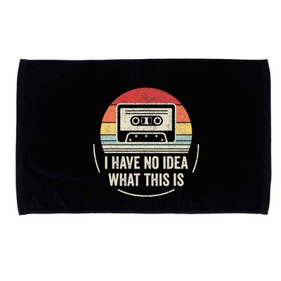 Retro I Have No Idea What This Is Kids Funny Cassette Microfiber Hand Towel