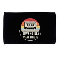 Retro I Have No Idea What This Is Kids Funny Cassette Microfiber Hand Towel
