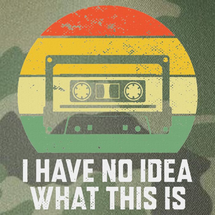 Retro I Have No Idea What This Is Funny Cassette Legacy Tie Dye Trucker Hat