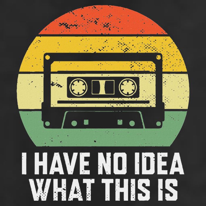 Retro I Have No Idea What This Is Funny Cassette Cool Comfort Performance Bucket Hat