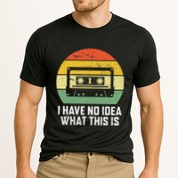 Retro I Have No Idea What This Is Funny Cassette Performance Shirt
