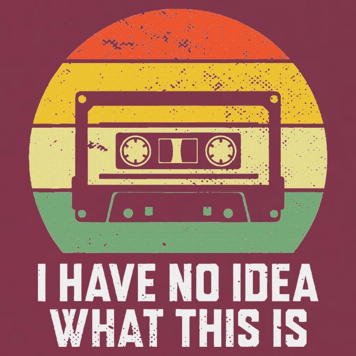 Retro I Have No Idea What This Is Funny Cassette 16oz Travel Tumbler