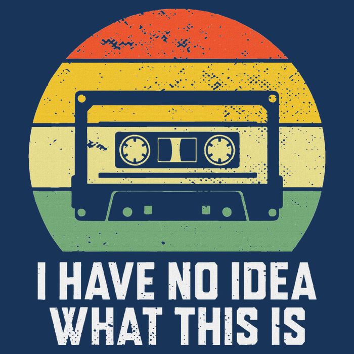 Retro I Have No Idea What This Is Funny Cassette Infant Baby Jersey Bodysuit