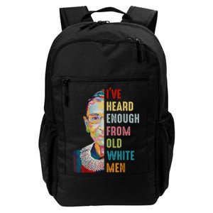 Rbg IVe Heard Enough From Old White Daily Commute Backpack