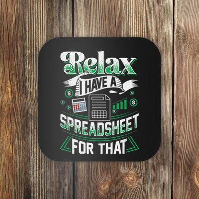 Relax I Have A Spreadsheet For That Actuary Coaster