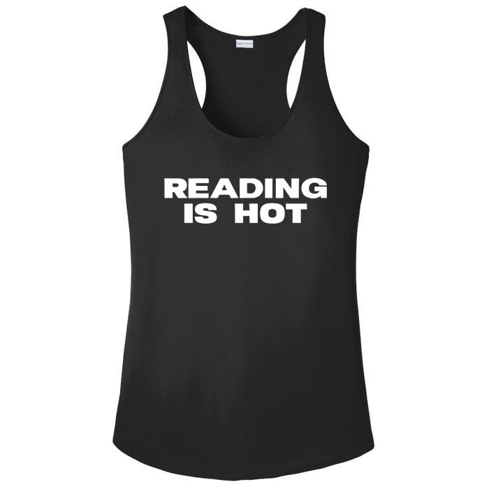 Reading Is Hot Stormi Ladies PosiCharge Competitor Racerback Tank