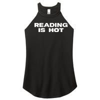 Reading Is Hot Stormi Women's Perfect Tri Rocker Tank