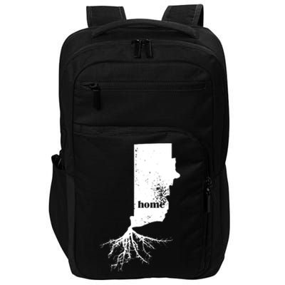 Rhode Island Home Roots State Map Love Pride Gift Impact Tech Backpack