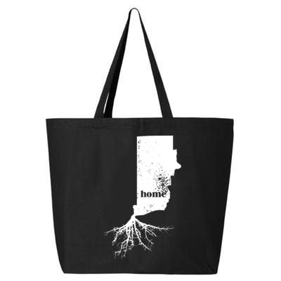 Rhode Island Home Roots State Map Love Pride Gift 25L Jumbo Tote