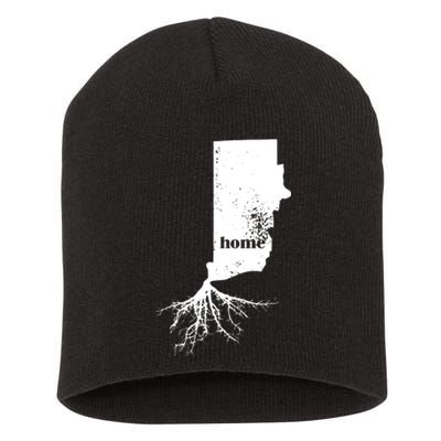 Rhode Island Home Roots State Map Love Pride Gift Short Acrylic Beanie