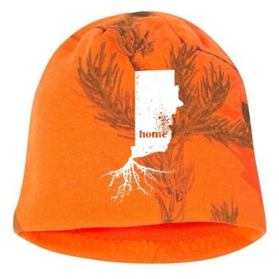 Rhode Island Home Roots State Map Love Pride Gift Kati - Camo Knit Beanie