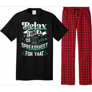 Relax I Have A Spreadsheet For That Actuary Pajama Set