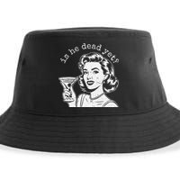 Retro Is He Dead Yet Anti Fascism Sustainable Bucket Hat