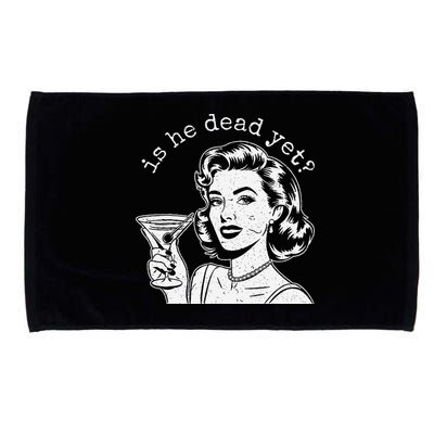 Retro Is He Dead Yet Anti Fascism Microfiber Hand Towel