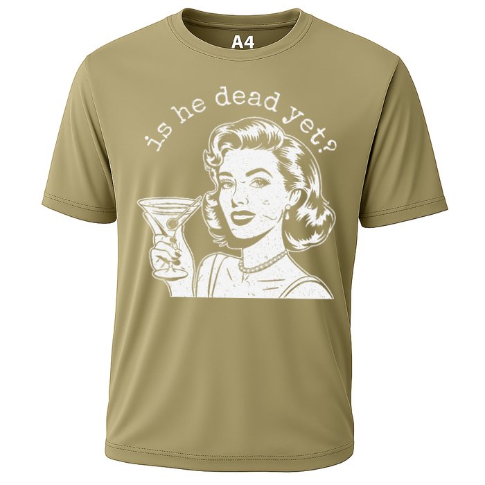 Retro Is He Dead Yet Anti Fascism Performance Shirt