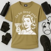 Retro Is He Dead Yet Anti Fascism Performance Shirt