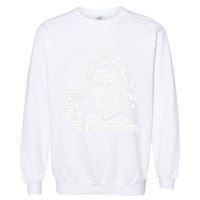 Retro Is He Dead Yet Anti Fascism Garment-Dyed Sweatshirt