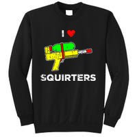 Retro I Heart Squirters Funny I Love Squirters Sweatshirt