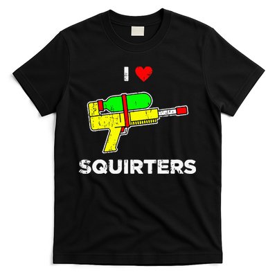 Retro I Heart Squirters Funny I Love Squirters T-Shirt