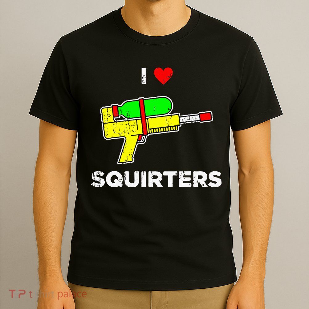 Retro I Heart Squirters Funny I Love Squirters T-Shirt
