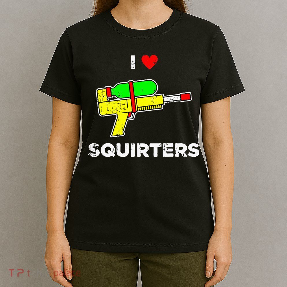 Retro I Heart Squirters Funny I Love Squirters T-Shirt