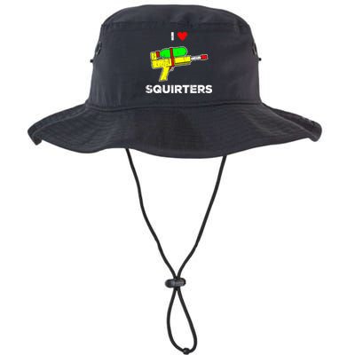 Retro I Heart Squirters Funny I Love Squirters Bucket Hat