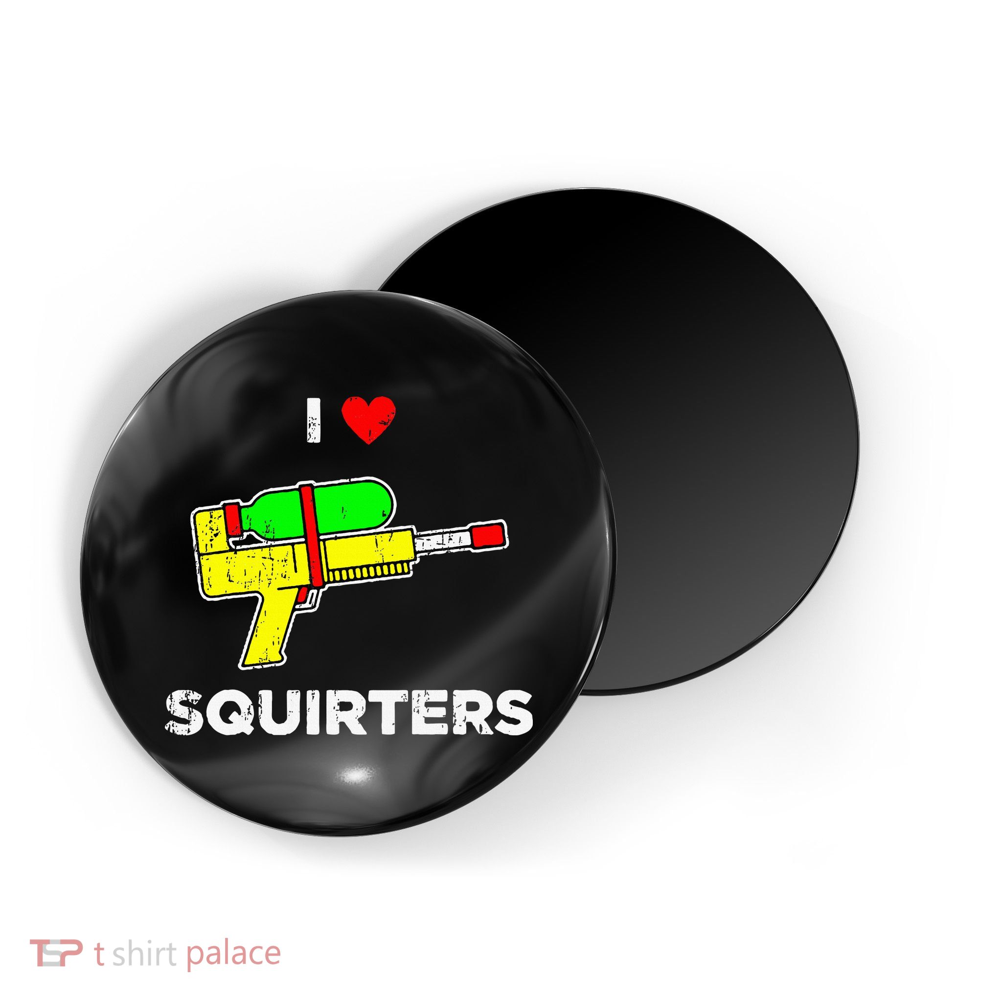 Retro I Heart Squirters Funny I Love Squirters Magnet