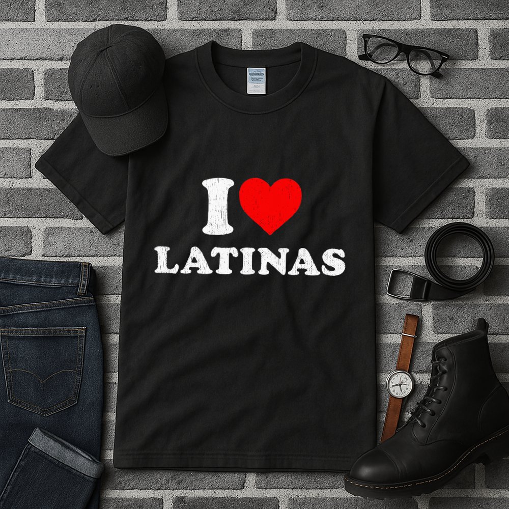 Retro I Heart Latinas Clothing I Love Latinas Tall T-Shirt