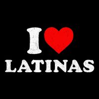 Retro I Heart Latinas Clothing I Love Latinas Tall T-Shirt