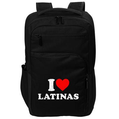 Retro I Heart Latinas Clothing I Love Latinas Impact Tech Backpack