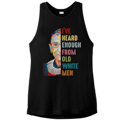 Rbg IVe Heard Enough From Old White Ladies PosiCharge Tri-Blend Wicking Tank