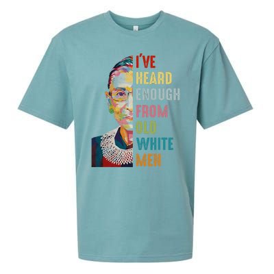 Rbg IVe Heard Enough From Old White Sueded Cloud Jersey T-Shirt