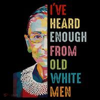 Rbg IVe Heard Enough From Old Drawstring Bag