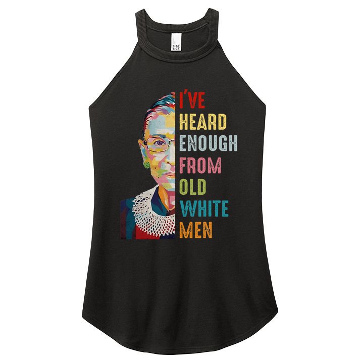 Rbg IVe Heard Enough From Old Women's Perfect Tri Rocker Tank