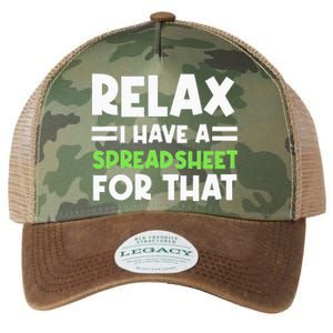 Relax I Have A Spreadsheet For That Public Accountant Legacy Tie Dye Trucker Hat