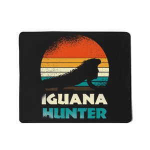 Retro Iguana Hunter Mousepad