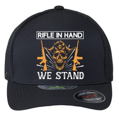 Rifle In Hand We Stand Flexfit Unipanel Trucker Cap