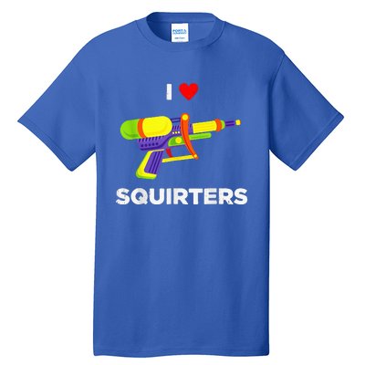 Retro I Heart Squirters I Love Squirters Tall T-Shirt