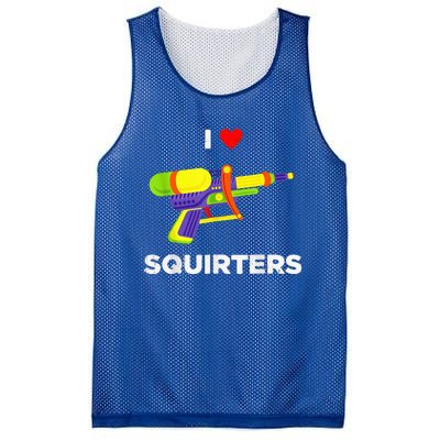 Retro I Heart Squirters I Love Squirters Mesh Reversible Basketball Jersey Tank