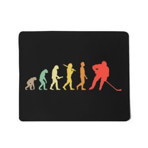 Retro Ice Hockey Evolution Gift For Ice Hockey Players Mousepad