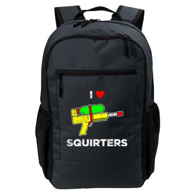 Retro I Heart Squirters Funny I Love Squirters Daily Commute Backpack